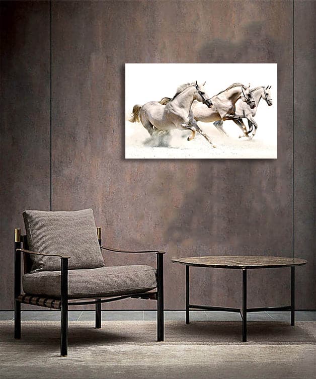 Framed 1 Panel - Horses