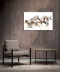 Framed 1 Panel - Horses