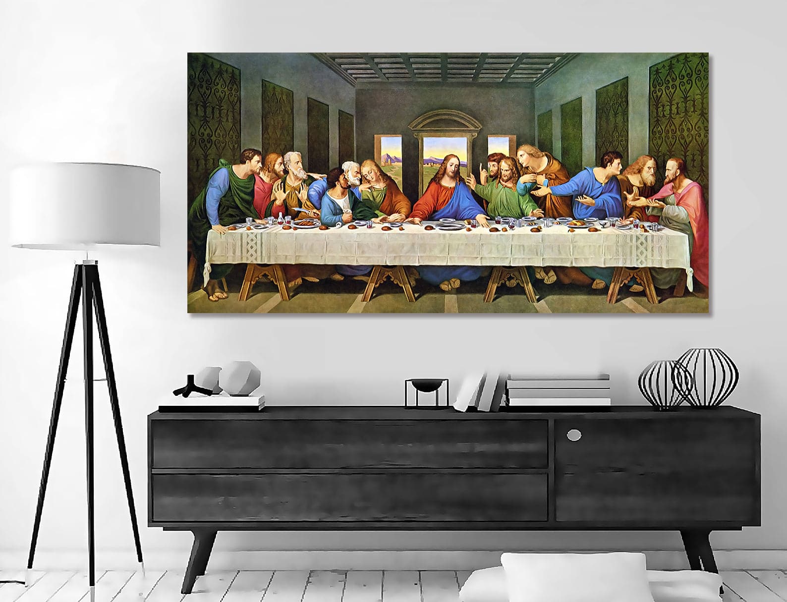 Framed 1 Panel - Last Supper