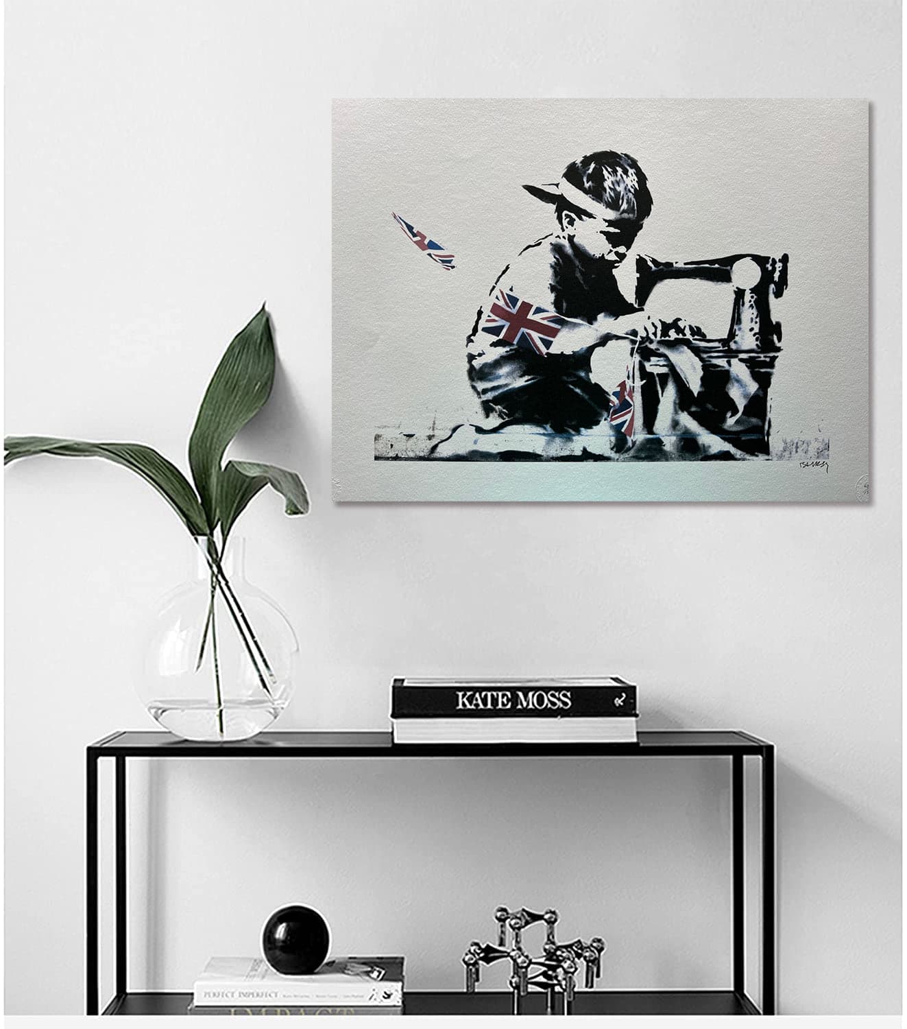 Framed 1 Panel - Banksy - Slave Labour