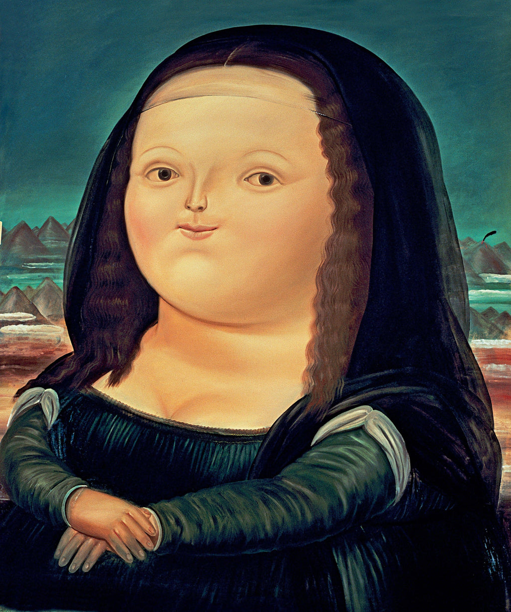 Framed 1 Panel - Mona Lisa