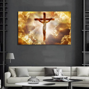 Framed 1 Panel - Jesus Cross