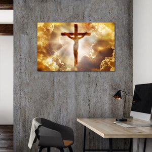 Framed 1 Panel - Jesus Cross