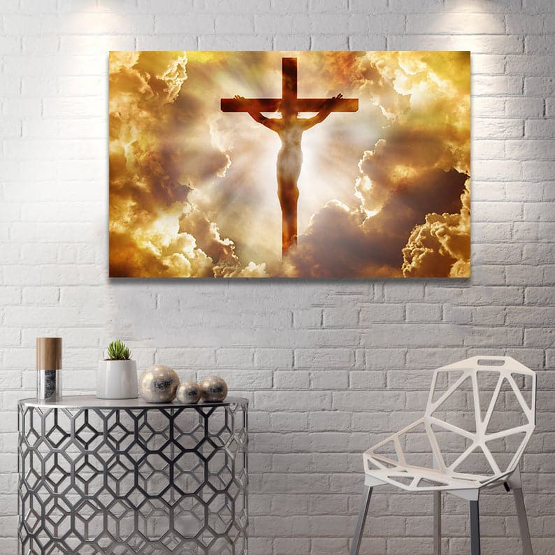 Framed 1 Panel - Jesus Cross