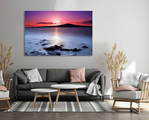 Pine Stretched  Framed 1 Panel - Rangitoto