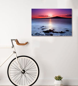 Pine Stretched  Framed 1 Panel - Rangitoto