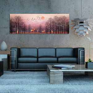 Framed 1 Panel - Red Deer Forest