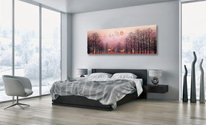 Framed 1 Panel - Red Deer Forest
