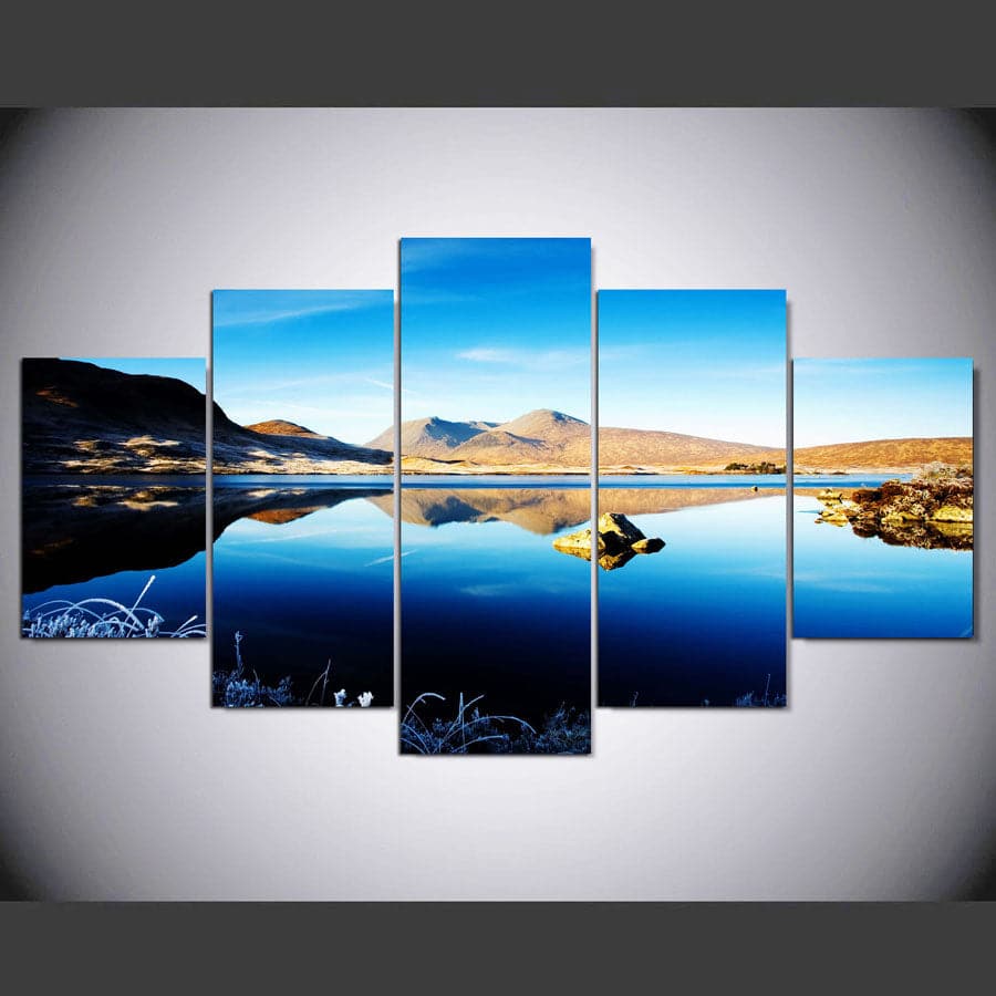 Framed 5 Panels - Landscape