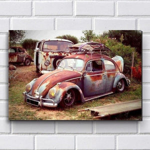 Framed 1 Panel - Classic VW  Beetle