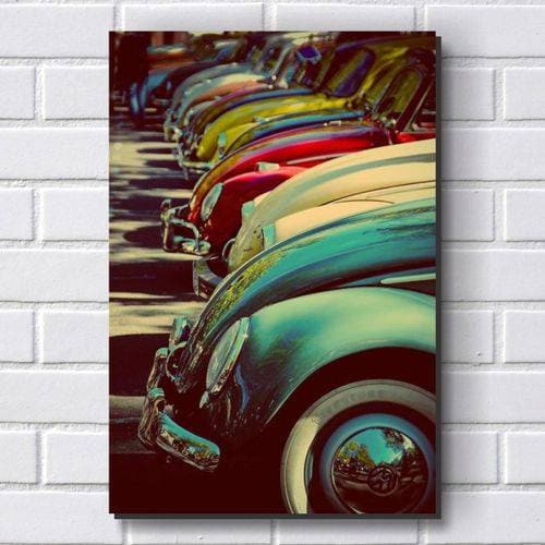 Pine Stretched  Framed 1 Panel - VM Beetle