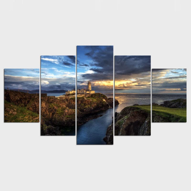 Framed 5 Panels - Landscape