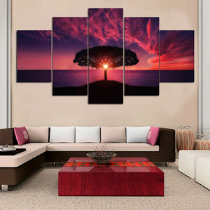 Framed 5 Panels - Hope