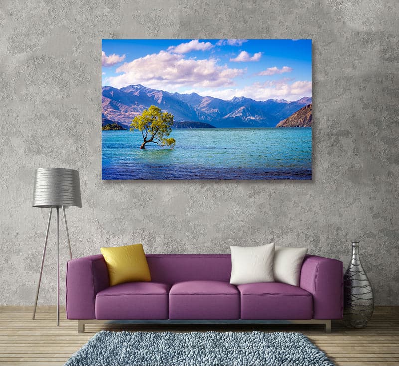 Framed 1 Panel - Lake Wanaka