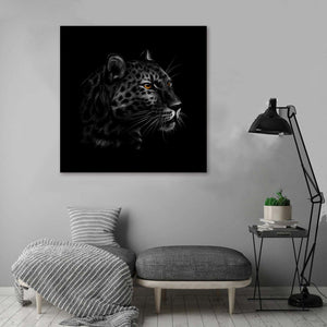 Framed 1 Panel - Leopard