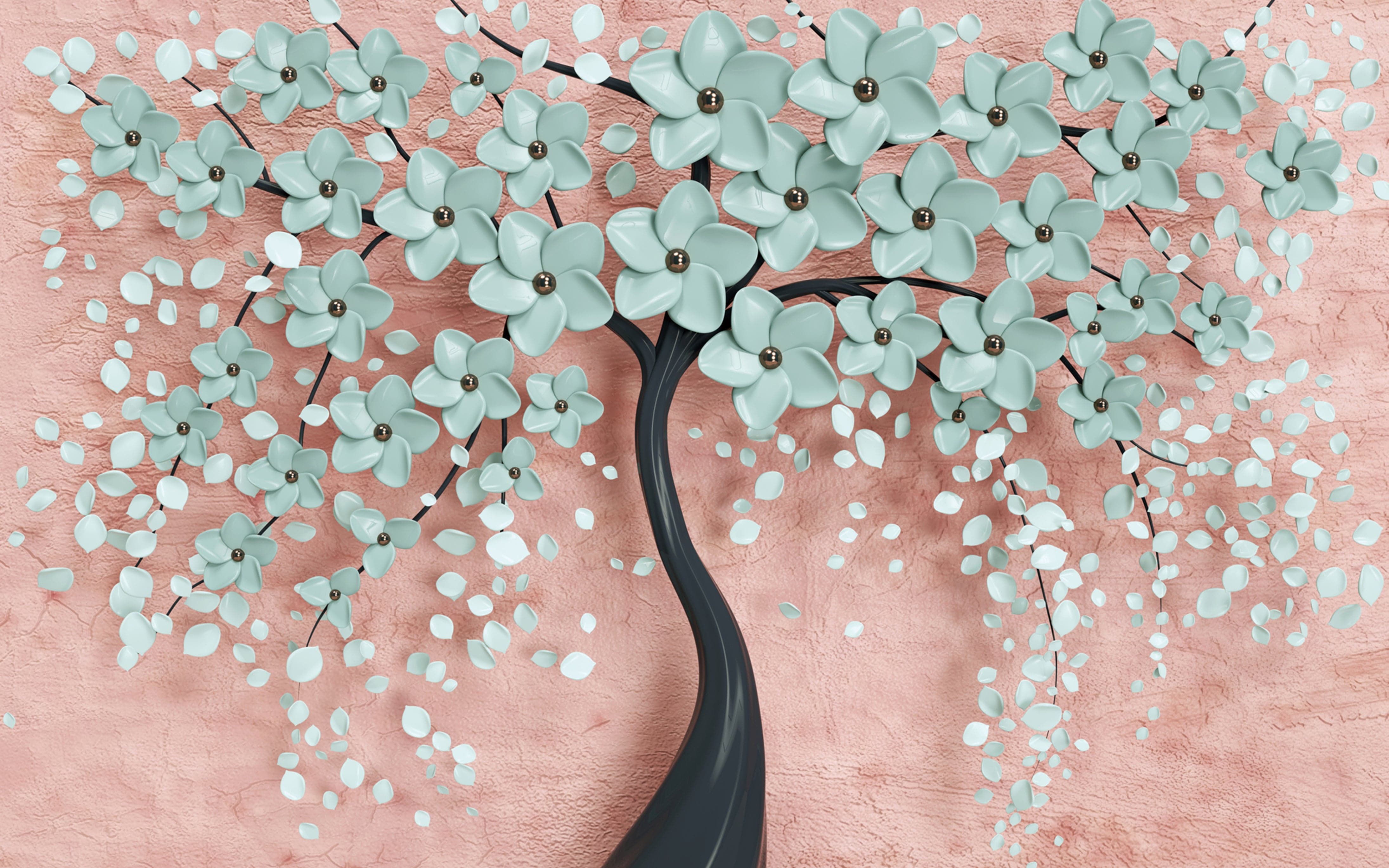 Modern Botanical Canvas Wall Art Print Poster | Home Decor | Stretched ...