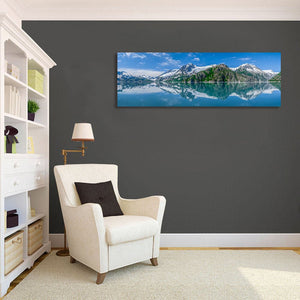 Framed 1 Panel - Kenai Fjords Panorama