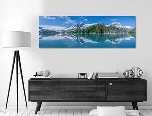 Framed 1 Panel - Kenai Fjords Panorama