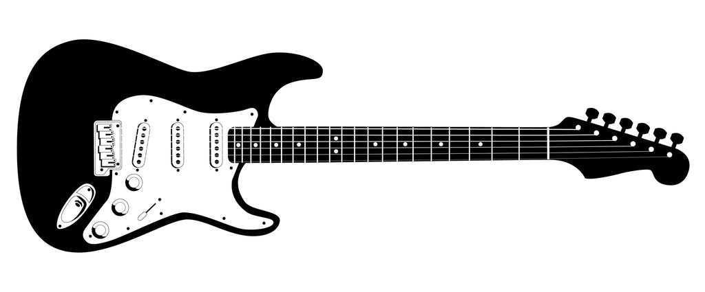 Framed 1 Panel - Guitar