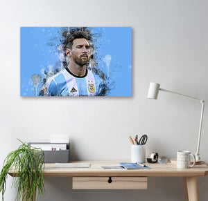 Framed 1 Panel - Lionel Messi