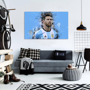 Framed 1 Panel - Lionel Messi