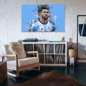 Framed 1 Panel - Lionel Messi