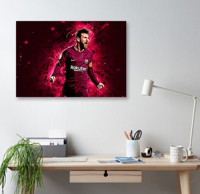Framed 1 Panel - Lionel Messi