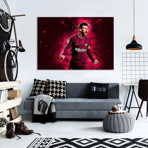 Framed 1 Panel - Lionel Messi