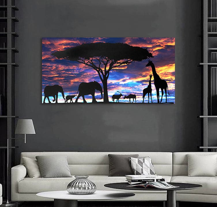 Framed 1 Panel - Africa