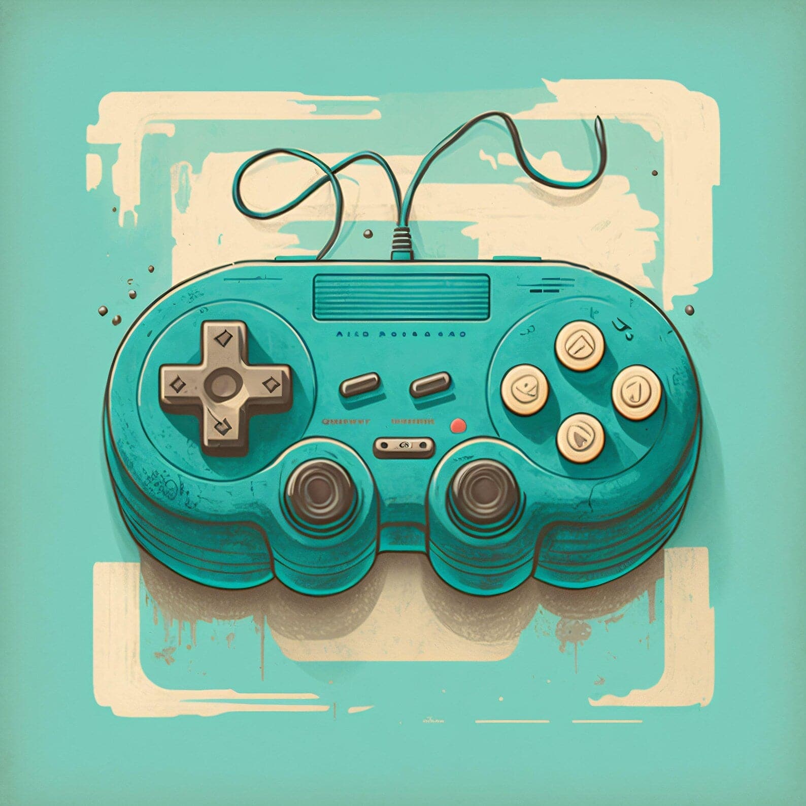 Pine Stretched  Framed 1 Panel - Game