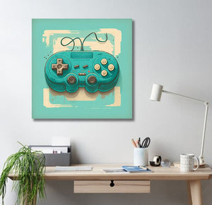 Pine Stretched  Framed 1 Panel - Game