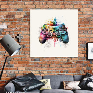 Pine Stretched  Framed 1 Panel - Game
