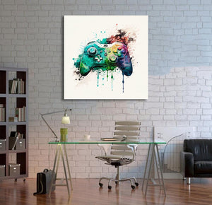 Pine Stretched  Framed 1 Panel - Game