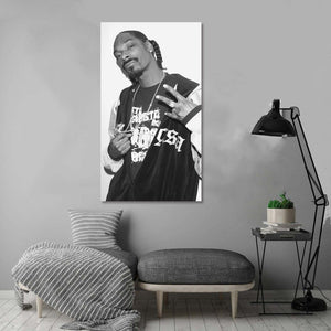 Pine Stretched  Framed 1 Panel - Snoop Dogg