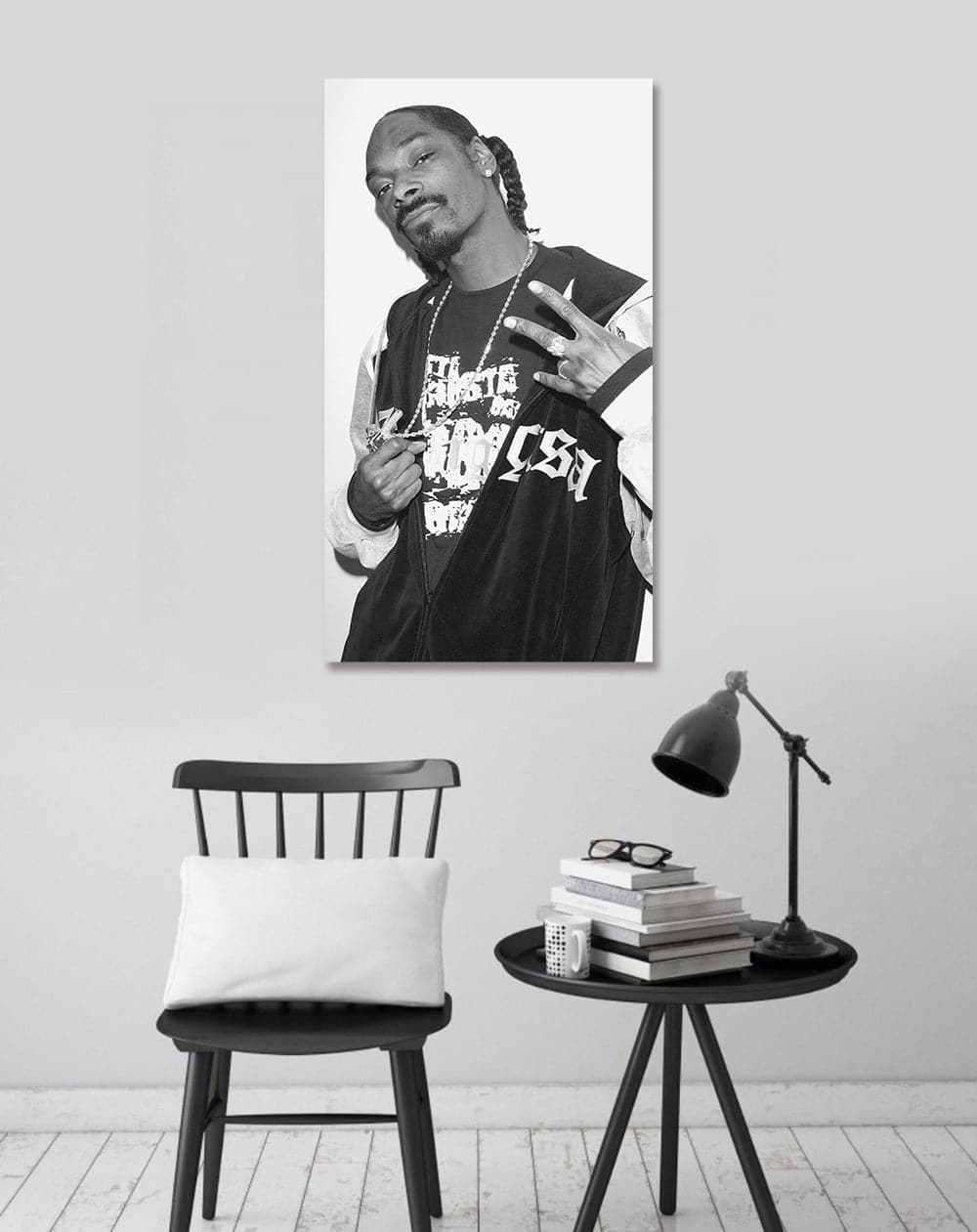 Pine Stretched  Framed 1 Panel - Snoop Dogg