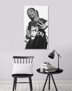Pine Stretched  Framed 1 Panel - Snoop Dogg