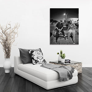 Pine Stretched  Framed 1 Panel - Snoop Dogg