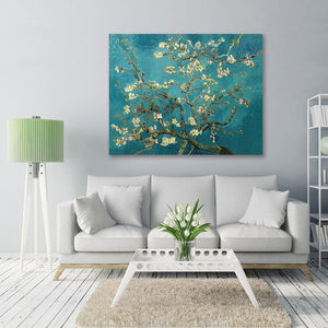 Framed 1 Panel - Almond-Blossoms by Van Gogh