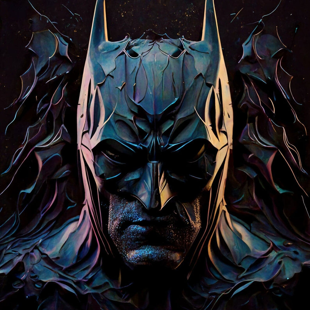 Pine Stretched  Framed 1 Panel - Batman
