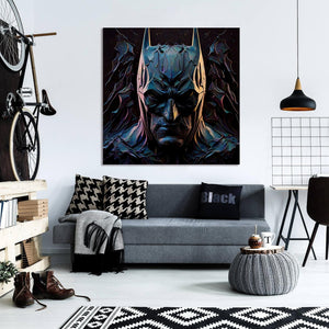 Pine Stretched  Framed 1 Panel - Batman