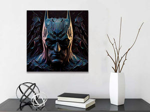 Pine Stretched  Framed 1 Panel - Batman