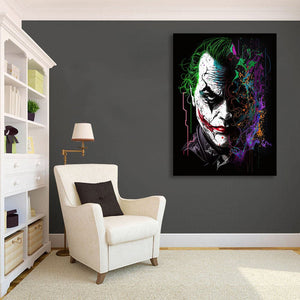 Pine Stretched  Framed 1 Panel - Joker