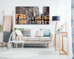 Pine Stretched  Framed 1 Panel - New York City