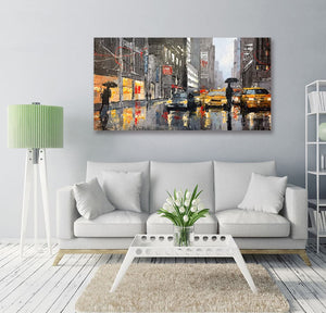 Pine Stretched  Framed 1 Panel - New York City