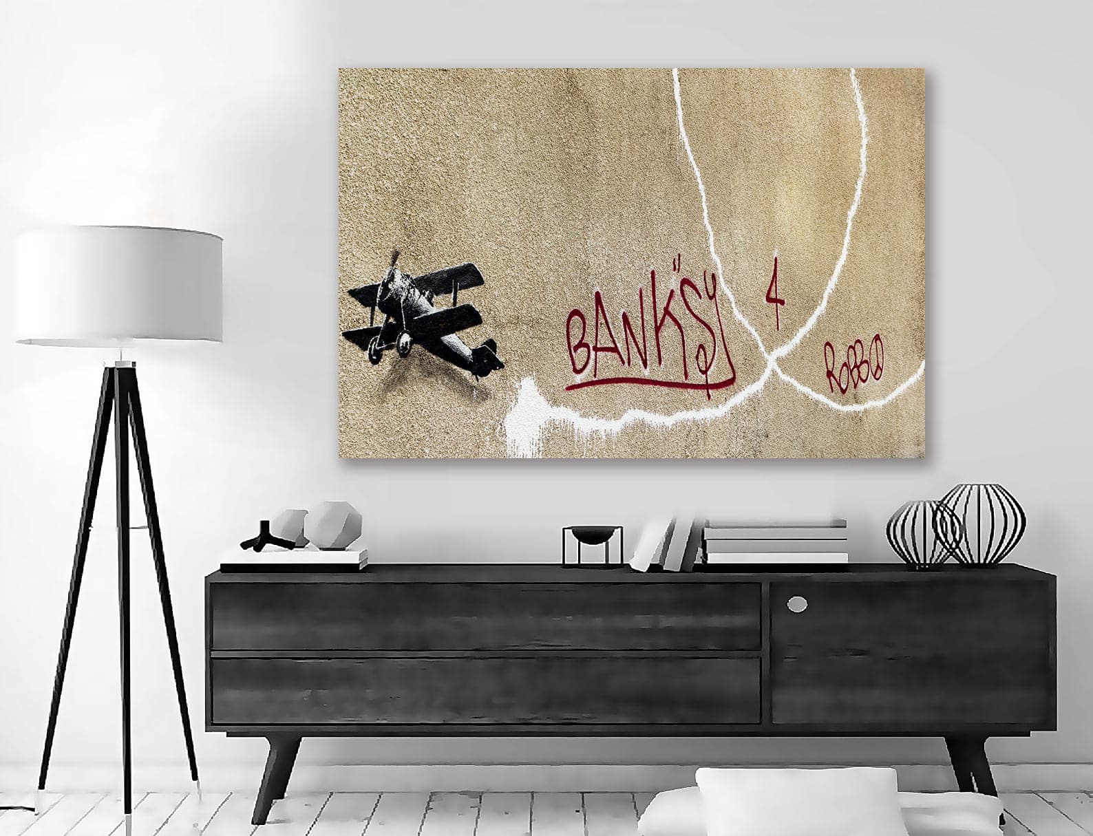 Framed 1 Panel - Banksy