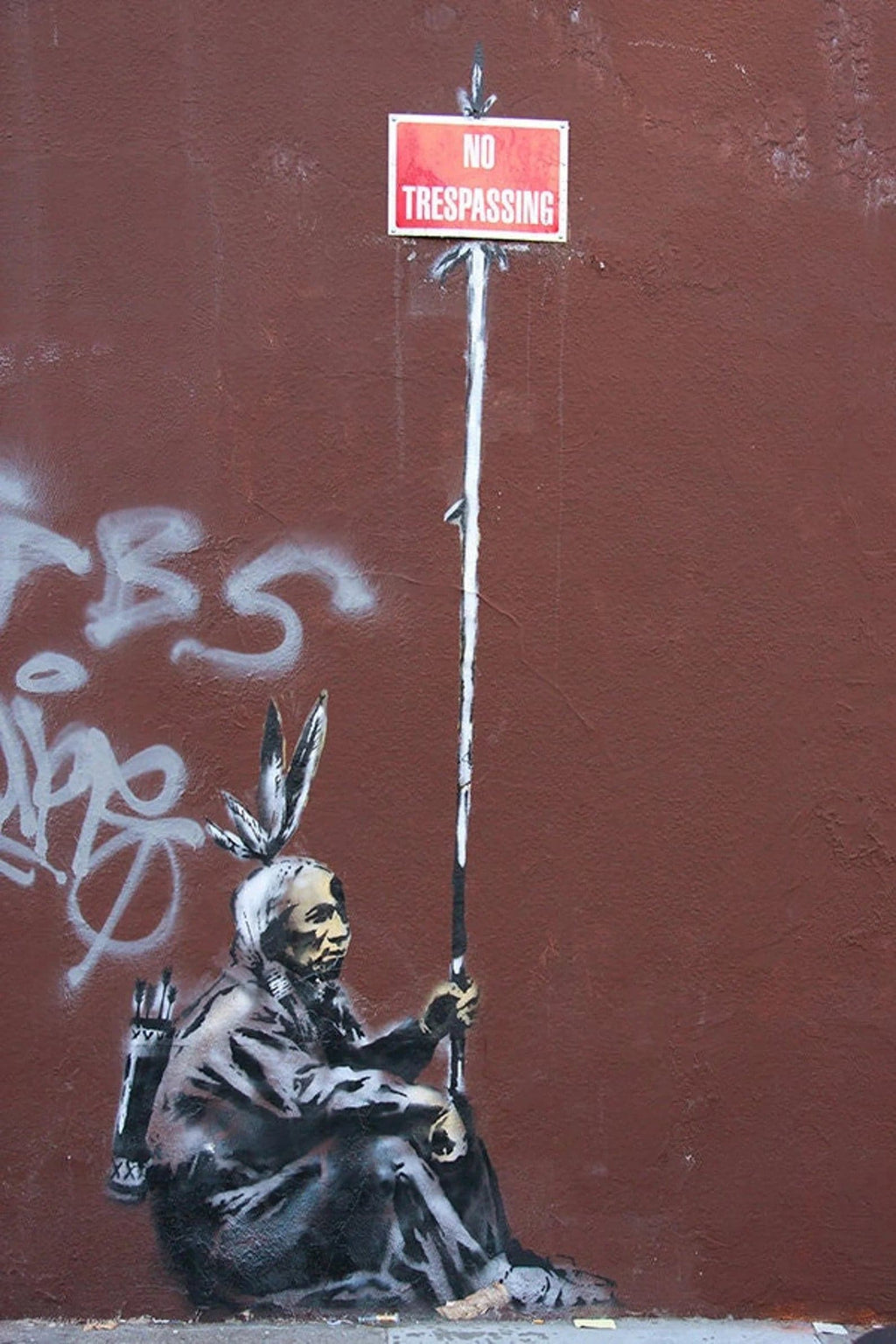 Framed 1 Panel - Banksy