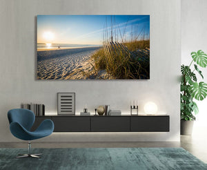 Framed 1 Panel - New Zealand Beach
