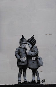 Framed 1 Panel - Banksy