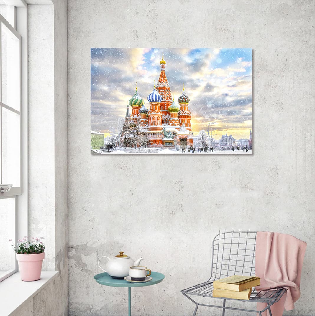 Framed 1 Panel - Moscow, St. Basil s Cathedral