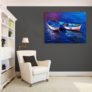 Framed 1 Panel - Boats